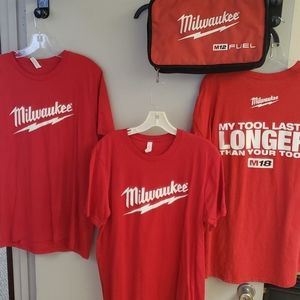 Milwaukee T-shirts and Tool Bag